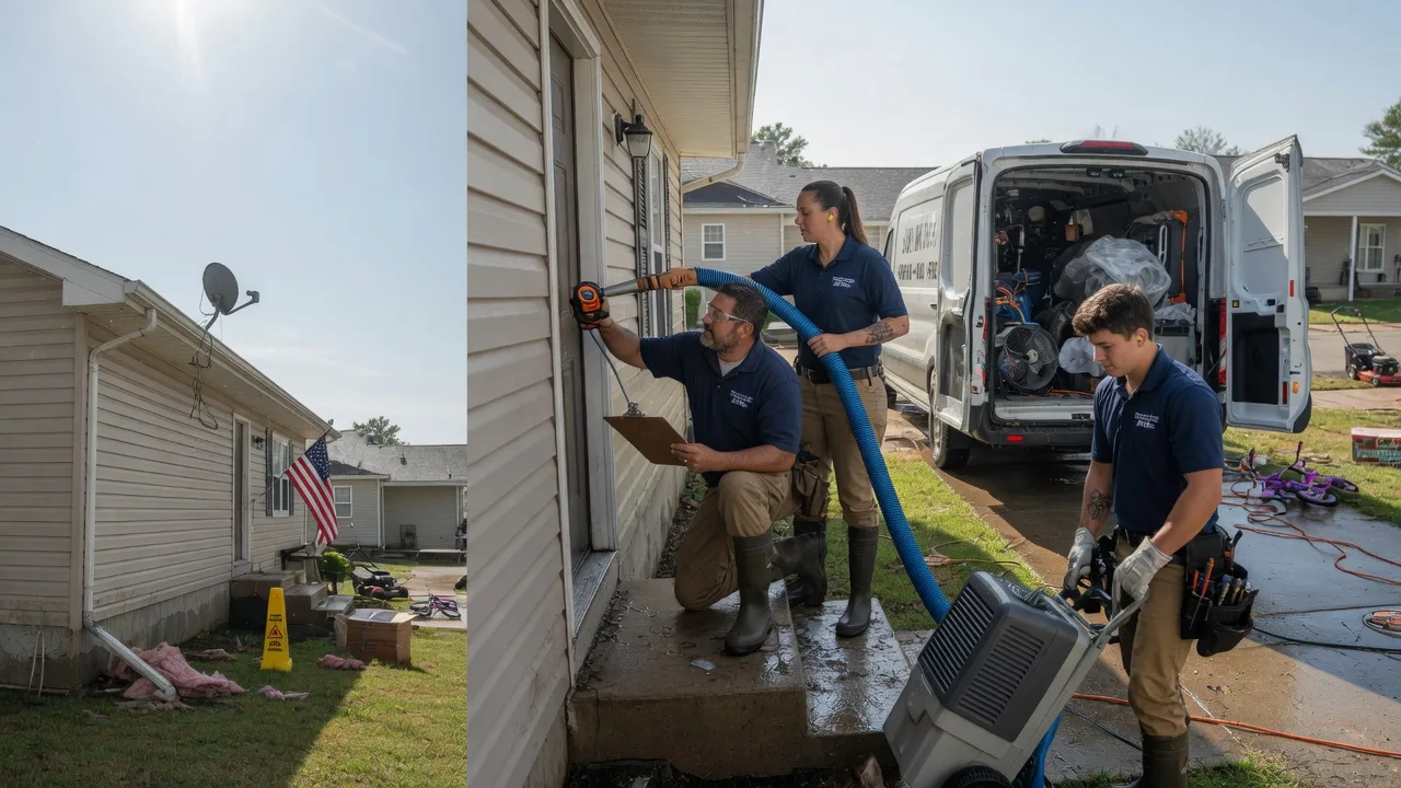 Ceiling Water Damage Restoration in Tappen, ND near me
