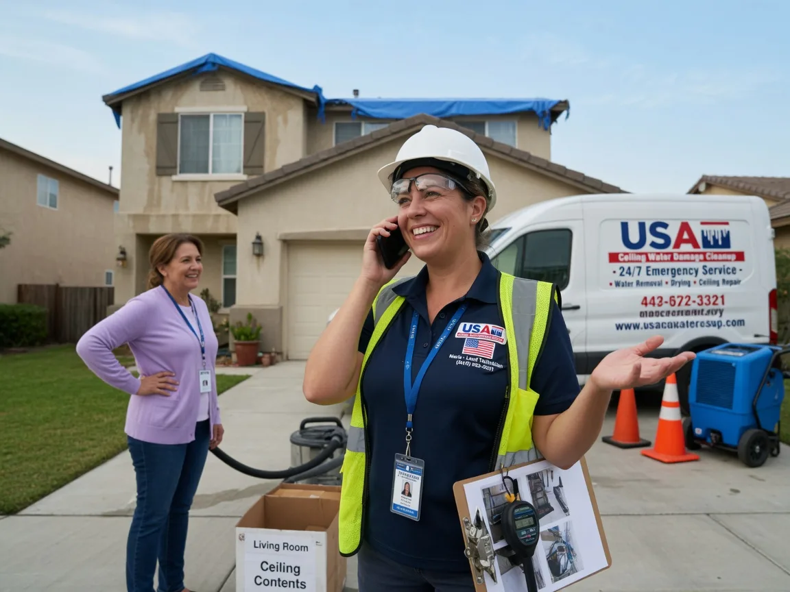 Ceiling Water Damage Restoration Tappen, ND FAQs